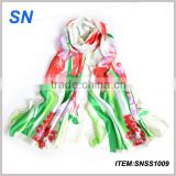 2014 Alibaba china online shopping stock digital printed silk scarf
