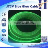 Twisted Multi Cores Side Glow Cable Plastic Optic Fiber Cable