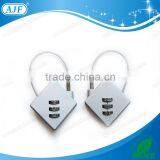 AJF Newest Cable Travel Luggage Silver Padlock thumbnail-2