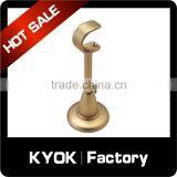KYOK Best Manufacturers Spray Paint Iron Curtain Rod Double Bracket,premium Quality Curtain Rod Bracket Experienced Factory thumbnail-6