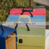 document file portfolio a4 paper folder/paper folder printing with glossy lamination