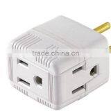 UL CUL Approval Triple Electric Outlet Adapter Current Tap thumbnail-2