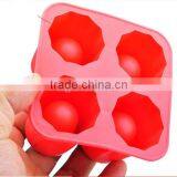 Silicone 4 Cup Shot Glass Mold Cool Shooters Ice Cube Tray Dishwasher Safe thumbnail-3