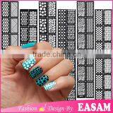 NK Series Nail Stencil,42 Design Nail Vinyl Sticker
