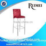 Newest Design Aluminium Ghost Kitchen Bar Chairs From China thumbnail-1