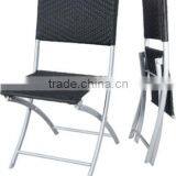 Patio/outdoor Rattan Folding Chair thumbnail-1