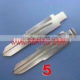 High Quality Remote Key Blade 5# Car Key Blade Car Fan Blade