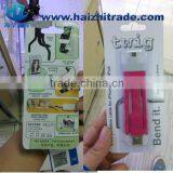 2015 Unique Twig Cable, Twig USB Cable for Mobile Phones Cute Gift Cable for Christmas Day