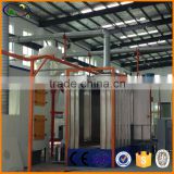 Metal furniture electrostatic powder coating production line