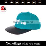 Bulk/Wholesale Design/Custom Fashion 3D Embroidery Baseball Cap Plain Curved Bill Snapback Hat With Metal Buckle