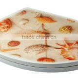 Urea Formaldehyde Toilet With Beautiful Applique Cover thumbnail-1