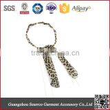 Leopard Fabric Belt thumbnail-3