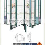 Double Side Turn Page Tile Round Display Stand thumbnail-1