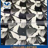 PU Leather Shiny Pattern Fabric Slippers Sandals Leather thumbnail-4