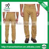 Ramax Custom Men Plain Casual Outdoor Hiking Cargo Pockets Pants