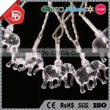 TZFEITIAN Warm White IP44 Waterproof Elephant String Lights Outdoor Decor thumbnail-5