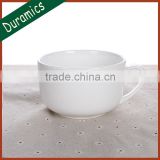 Wholesale hotel / restaurant white tea cup, ceramic coffee cup, breakfast bowl