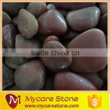 Wholesale Grade A high quality 1-3cm red pebble ,rive stone