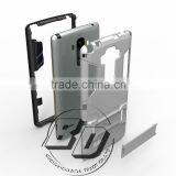 New Design Classical Shockproof Steel Small Kickstand Case TPU+PC 2 in 1 Case For LG G4 Pro Lg g4 Note Hard Case Fast Delivery thumbnail-3