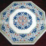 Marble Inlay Coffee Table Top