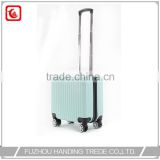 hot selling small fancy travel blue trolley luggage set