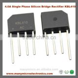 4.0A Single Phase Silicon Bridge Rectifier KBL410