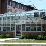 Aluminium Glass Sunshine Hut Bulit in Garden House thumbnail-5