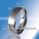Engraved Titanium Ring thumbnail-1