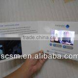 2.4inch LCD Screen Invitation Card Video Greeting Brochure Electronic Paper Card