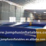 Square or Round Inflatable Swimming Pool/SGS 0.9mm Water Pool for Commercial/100cm Deep Inflate Pool