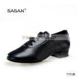 Genuine Leather Man Dance Shoes Ballroom Shoes Split Suede Sole