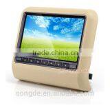 Portable Design Best Selling 9 Car Pillow Headrest Monitor Dvd Player thumbnail-2