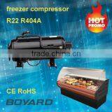 CE RoHS R22 hermetic Horizontal rotary AC compressor for motorhome