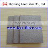 SS Sintered Metal Filter Plate
