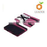 Wholesale Factory Price Colorful Blocking Magic Wallet,genuine Leather Card Holder thumbnail-2