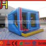 Plato PVC Tarpaulin Inflatable Bounce House With Blower, Inflatable Houses for Sale thumbnail-3