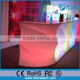 Modern Led Rgb Color Changing Newly Raised Grain Led Bar Counter