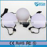 New Products 2017 Promotion Gift 3"decorative Rgb Color Changing Rotomolded PVC Led Ball Night Light