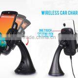 Qi-standard Wireless Charging Pad+ Car Dashboard/Windshield/Air Vent Mount Holder For Smartphones thumbnail-2