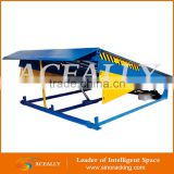 warehouse truck loading manual air powered hydraulic mcguire dock levelers