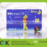 high quality CMYK 4c printing contact key card from China printing manufacturer