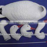 OEM Blow Molding Plastic HDPE Garden White Swans Simulation of the Swan for Sale thumbnail-2
