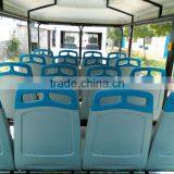 Diesel Road Train, Trackless Train for Kids, Amusement Park Equipment, Cartoon Train for Children thumbnail-3