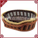 2016 Cheap Pet Accessory Custom Size Wicker Hand Made Pet Basket thumbnail-3