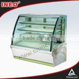 Marble Style Cake Refrigerated Showcase/Double Glass Doors Refrigerator/Refrigerated Counter (With Marble) thumbnail-1