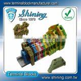 TF-G4 Euro Style Combined Type Wiring 4mm Ground Wire Connector thumbnail-1