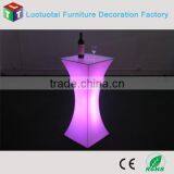 Led Square Cocktail /tea/ Coffee Table With Light thumbnail-4