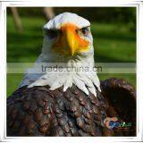 Hot Sale Fiberglass Decoration Eagle Garden Animal Statue for Sale thumbnail-2