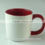 Stock Hot Sale Cheap Glazed Ceramic Coffee Mug Creamics Tea Cup thumbnail-1