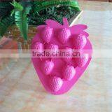 Sweetly Strawberry Silicone Ice Tray 100 Food Grade Silicone Ice Tray and Cakemold thumbnail-2